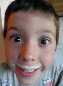 Lemonade Smoothie 'Stache DSCN4571